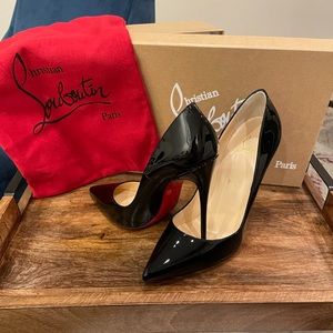 Louboutin Kate Black Patent stilettos For Trade